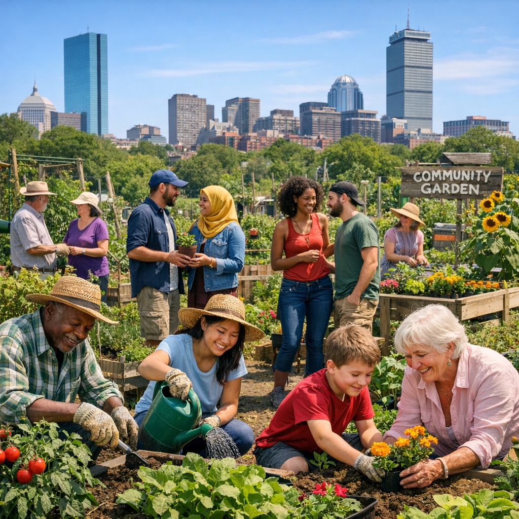 Cultivating Community: The Role of Boston’s Community Gardens